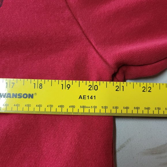 Majestic NFL Football Atlanta Falcons Hoodie Sweatshirt Red Size Medium - Picture 10 of 12